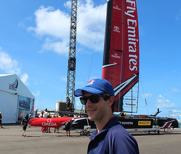 Boat Brim Launched at the 2017 America's Cup