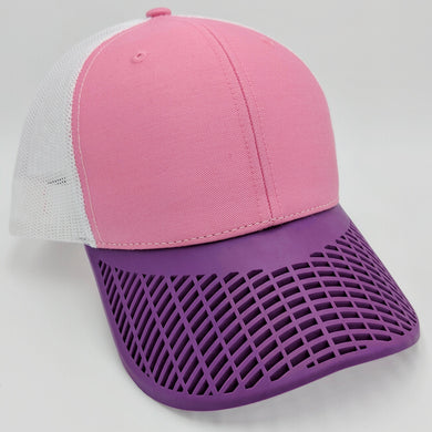Pink and Purple Trucker Hat