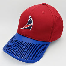 Boat Sail Hat (New Style) Red and Blue