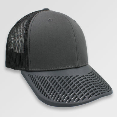 Charcoal and Black Trucker Hat