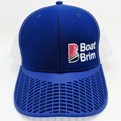Boat Brim Trucker Hat - Blue