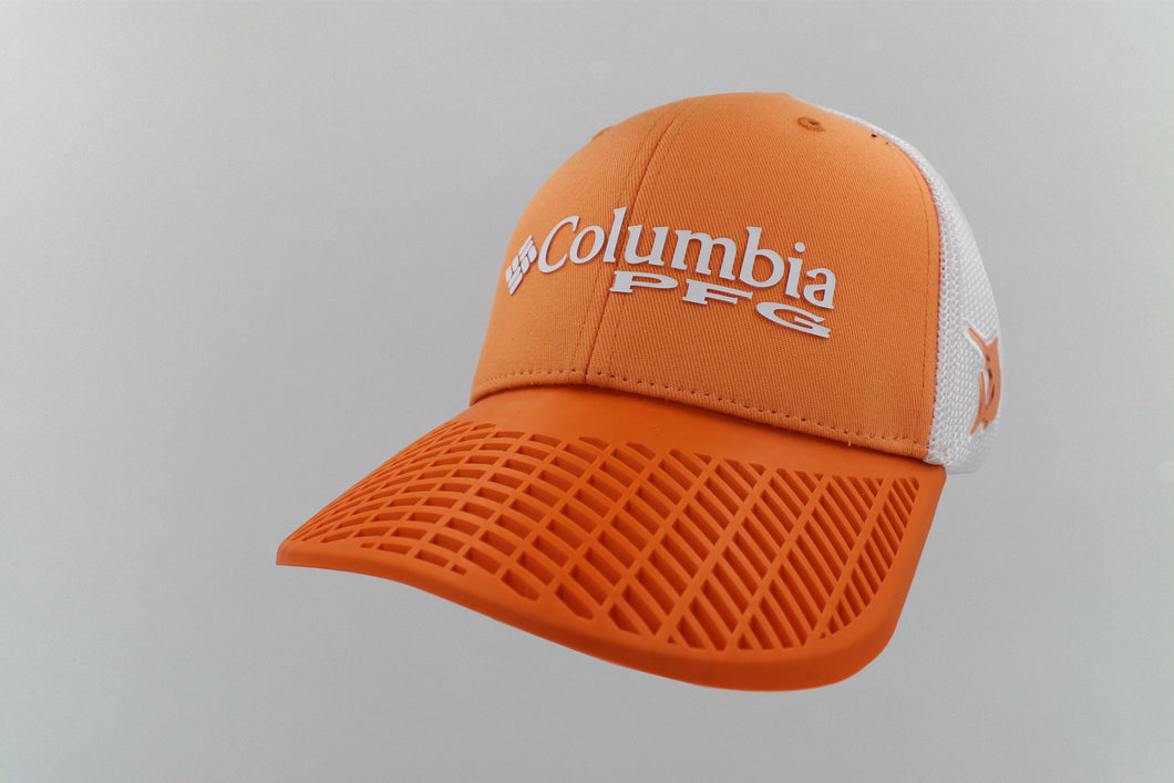 LIMITED EDITION: Orange Columbia PFG Fishing Hat w/ Orange Brim