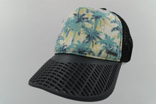 LIMITED EDITION: Roxy Palm Tree Surfer /  Trucker Hat w/ Charcoal Brim