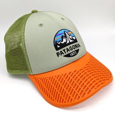LIMITED EDITION: Patagonia Orange Brim Trucker Hat