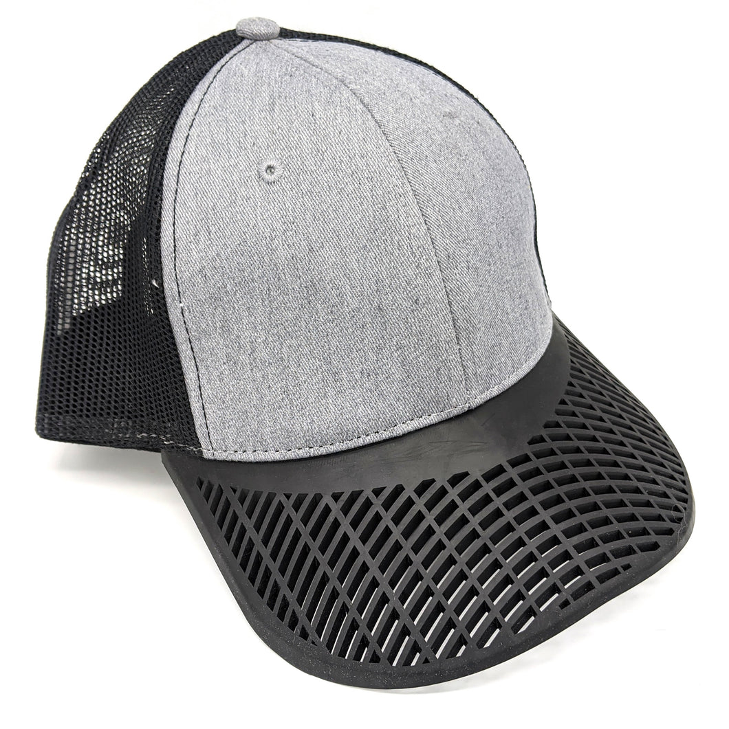 Black and Grey Trucker Hat