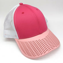 Ladies Coral Pink Trucker Hat