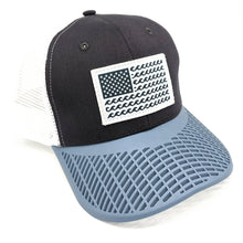 'Wave' Trucker Hat - Grey/Dusk