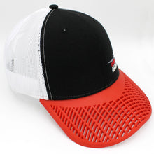 Limited Edition Team New Zealand Emirates Trucker Hat - Black & White with Red Brim